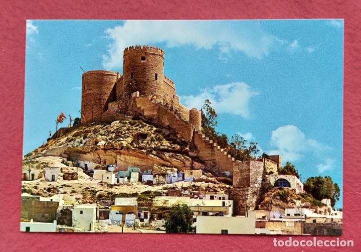 Postales: Tarjeta Postal de ALMER&Iacute;A. Alcazaba y Cuevas de la Chanca. Ed. Jos&eacute; Salas Ib&aacute;&ntilde;ez