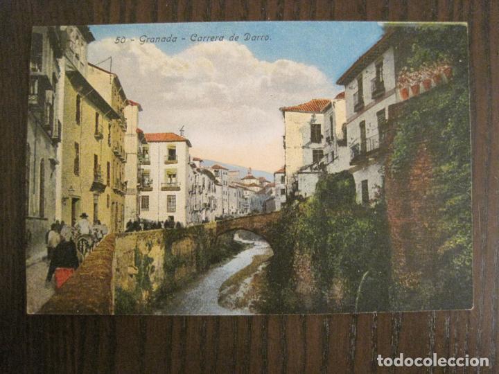 Postales: GRANADA-CARRETERA DE DARRO-CASA REYES-50-POSTAL ANTIGUA-(68.948)