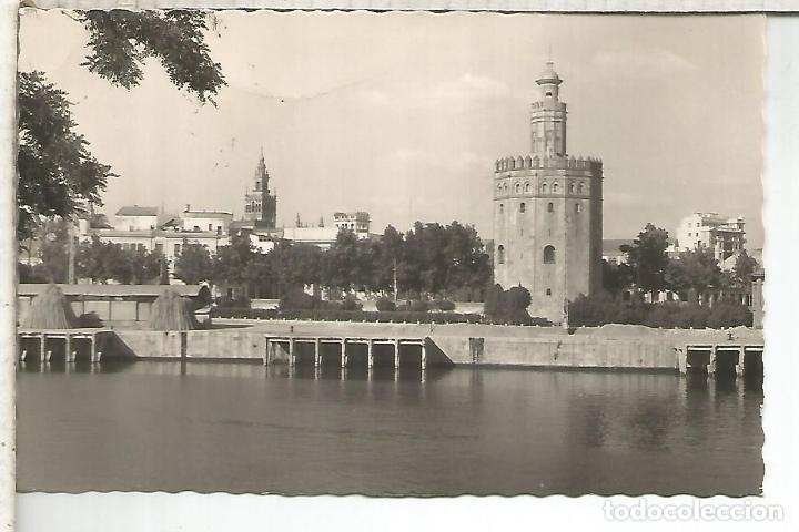 Postales: SEVILLA TORRE DEL ORO ESCRITA - Foto 1