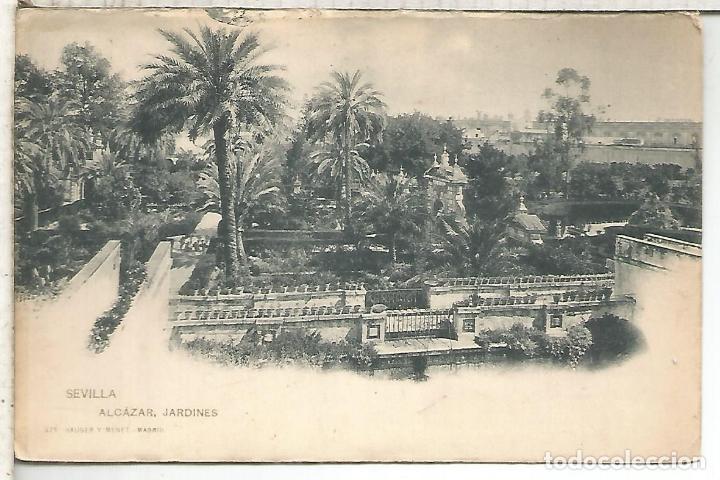 Postales: SEVILLA ALCAZAR ESCRITA - Foto 1