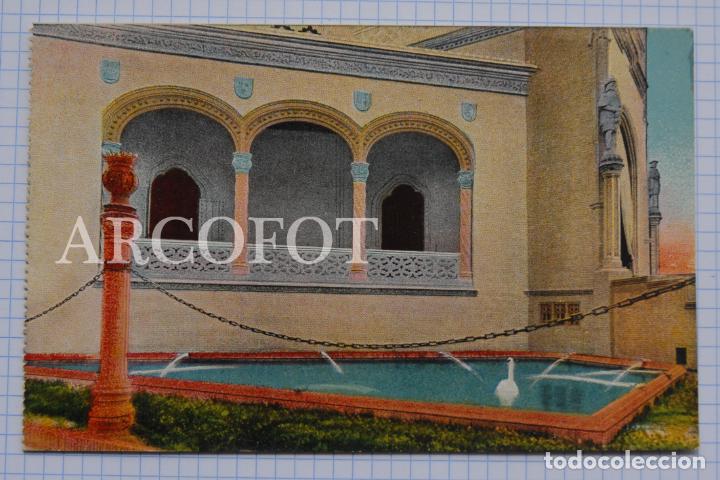 Cartoline: Antigua Postal ILUMINADA - SEVILLA - N&ordm; 18 - EXPOSICI&Oacute;N IBERO AMERICANA - LA DE LA FOTO