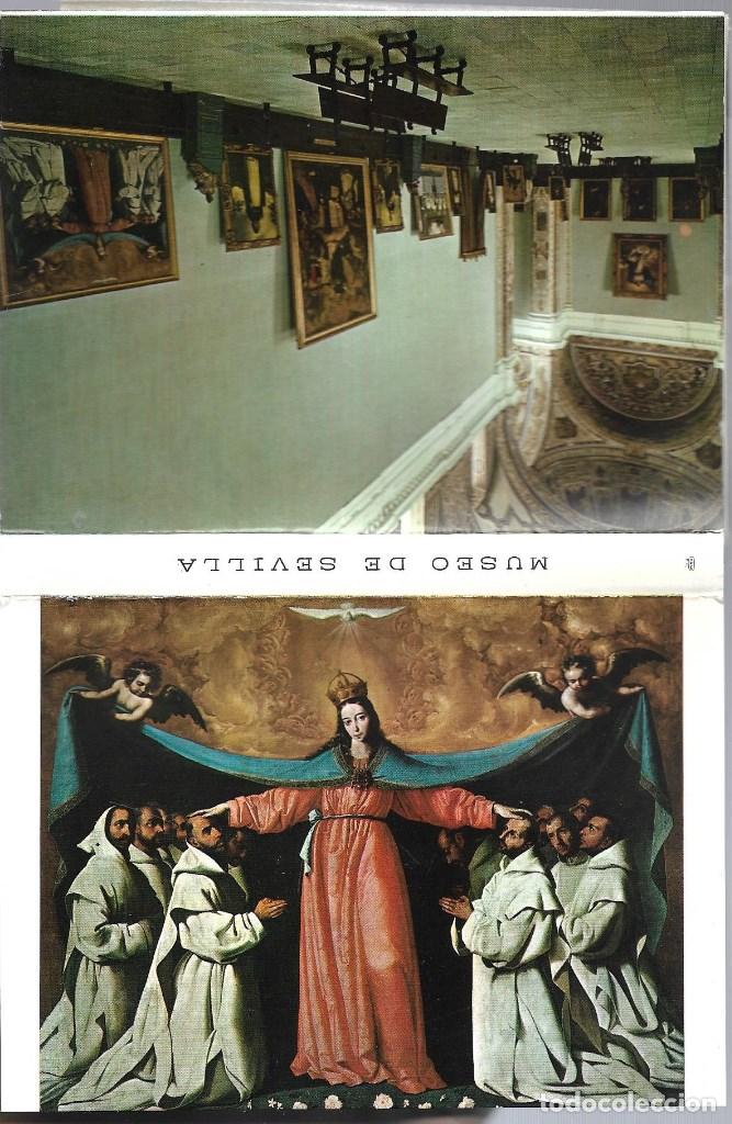 Postales: MUSEO DE SEVILLA BLOC POSTAL 12 FOTOGRAFIAS EN ACORDEON -  DOMINGUEZ- NUEVAS