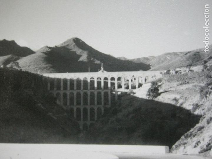 Postales: NERJA-MARO-ACUEDUCTO DEL AGUILA-FOTOGRAFIA ANTIGUA-TAMA&Ntilde;O POSTAL-(69.370)