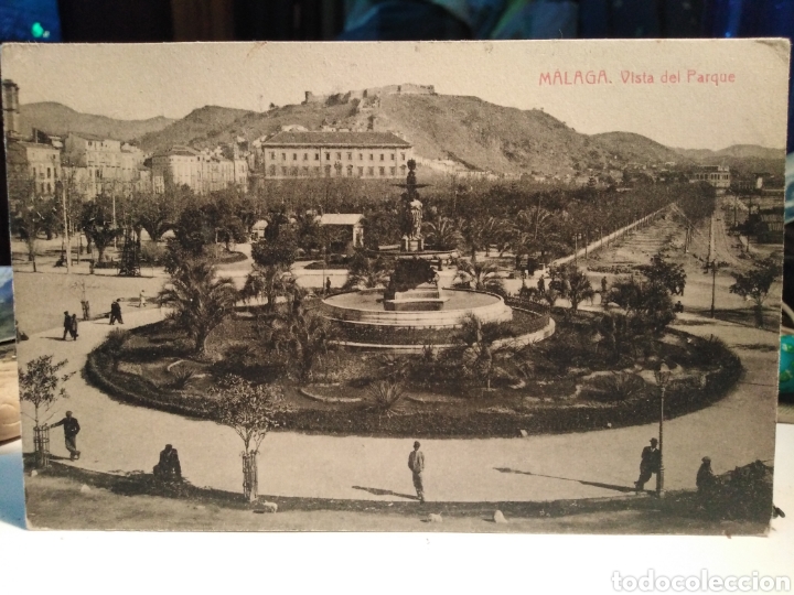 Postales: M&Aacute;LAGA - VISTA DEL PARQUE, SIN CIRCULAR, THOMAS - Foto 1