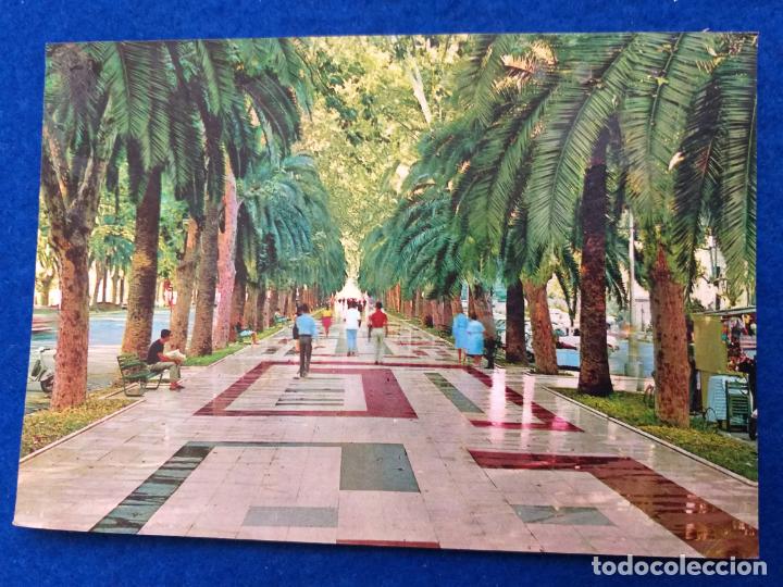 Postales: POSTAL DE MALAGA. PASEO DEL PARQUE. ED. BEASCOA. N&ordm; 1364. CIRCULADA.