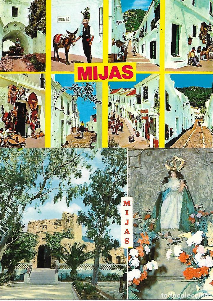 Postales: MIJAS (COSTA DEL SOL) DOS POSTALES - Foto 1
