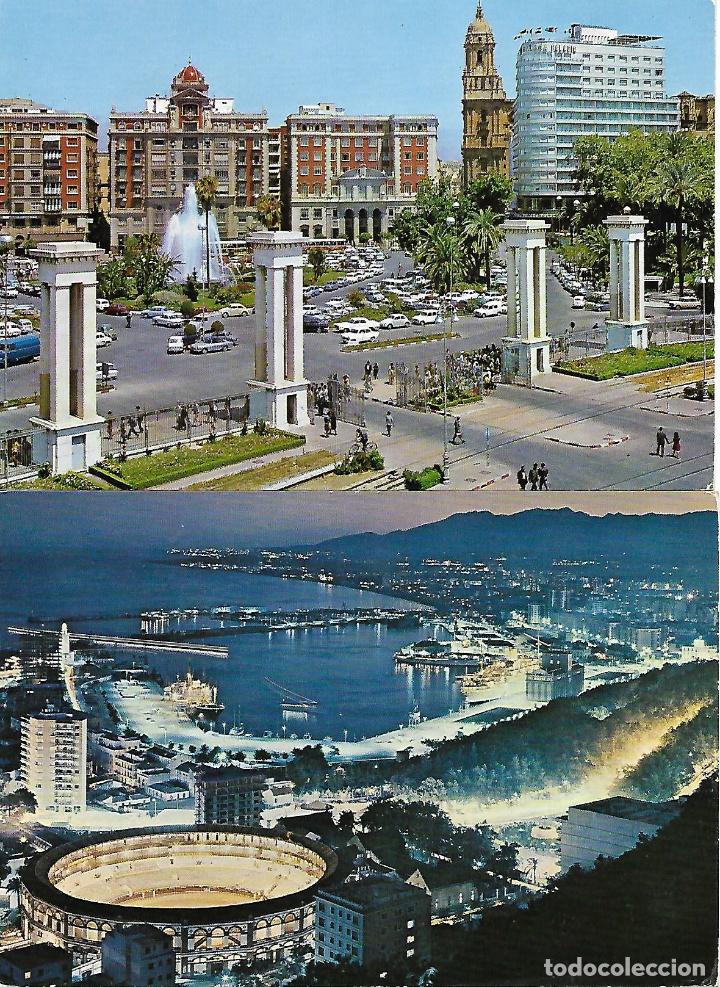 Postales: CINCO POSTALES DE M&Aacute;LAGA - Foto 2
