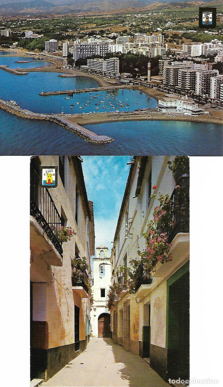 Postales: MARBELLA (COSTA DEL SOL) DOS POSTALES - Foto 1