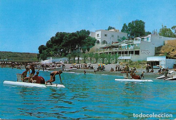 Postcards: AGUADULCE (ALMER&Iacute;A) Playa de la Residencia Educaci&oacute;n y Descanso y Apartamentos Maldonado