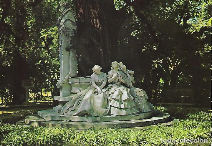 Postales: SEVILLA - PARQUE DE MARIA LUISA (Monumento a Becquer)