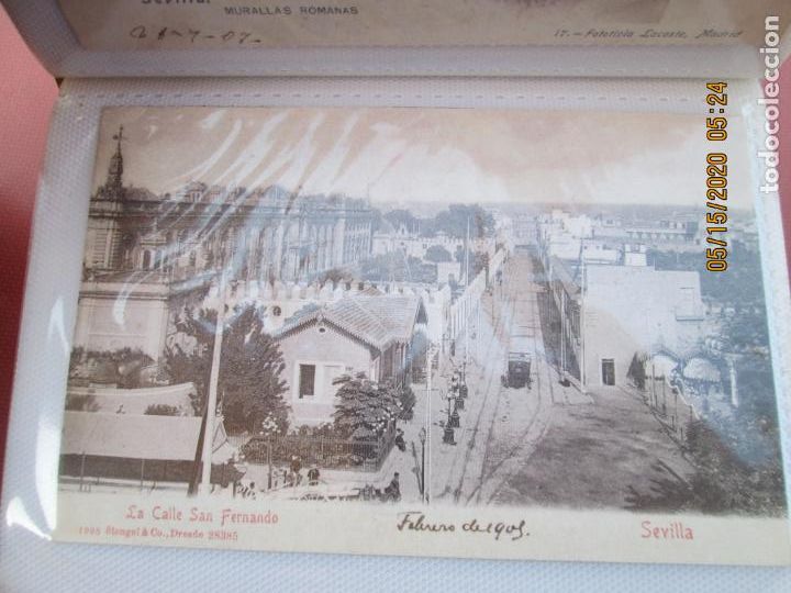 Postcards: ANTIGUA POSTAL SEVILLA - LA CALLE SAN FERNANDO 1905 - DIARIO DE SEVILLA N&ordm; 26.