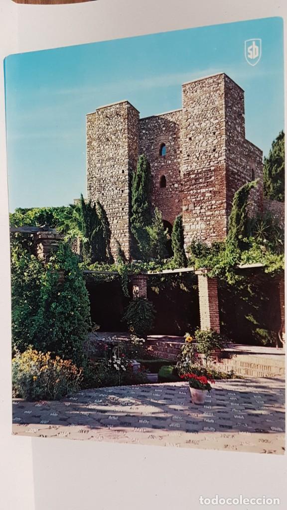 Postales: ANTIGUA POSTAL DE MALAGA. JARDINES DE LA ALCAZABA