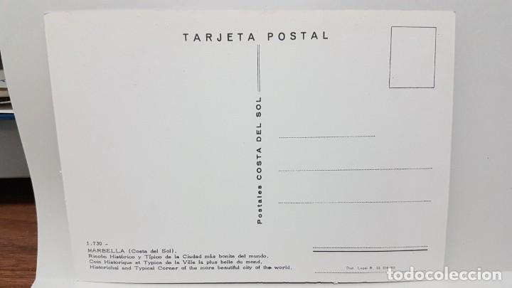 Postales: ANTIGUA POSTAL DE MALAGA. MARBELLA - Foto 2