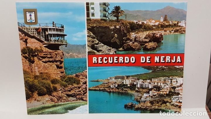 Postales: ANTIGUA POSTAL DE MALAGA. NERJA - Foto 1