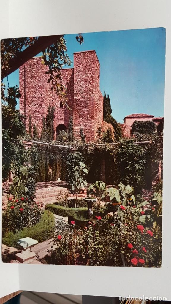 Postales: ANTIGUA POSTAL DE MALAGA. ALCAZABA, PLAZA DE ARMAS. 1962