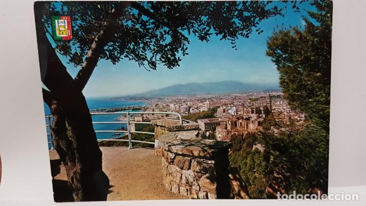 Postales: ANTIGUA POSTAL DE MALAGA. MIRADOR DE GIBRALFARO 1962