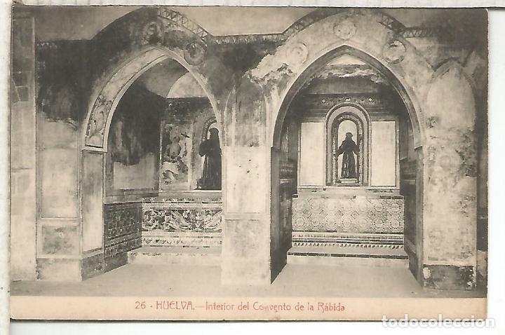 Postales: HUELVA LA RABIDA SIN ESCRIBIR - Foto 1