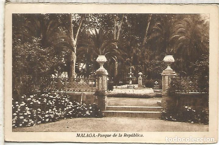 Postales: MALAGA PARQUE DE LA REPUBLICA