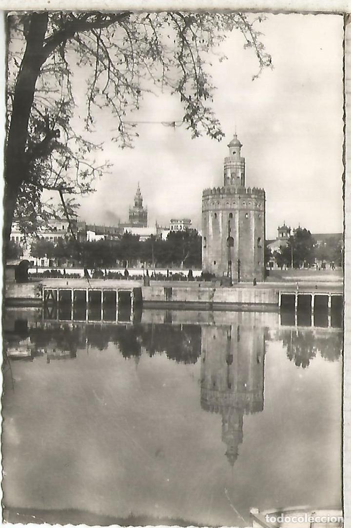 Postales: SEVILLA TORRE DEL ORO ESCRITA - Foto 1