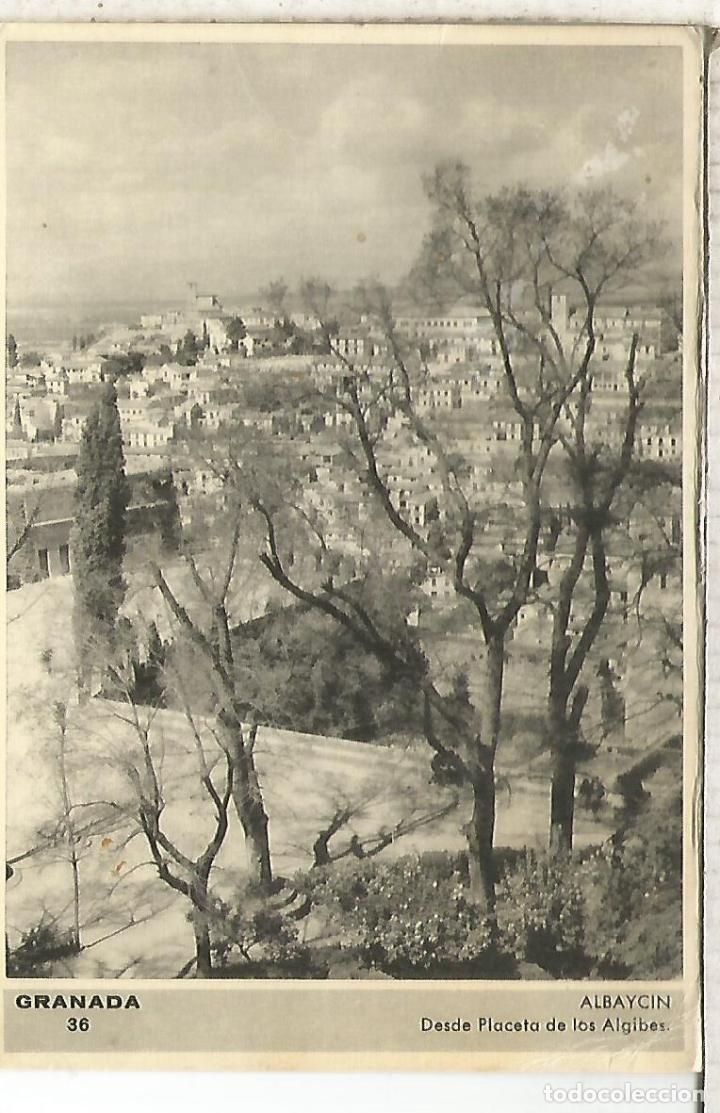 Postales: GRANADA ALBAYZIN ESCRITA - Foto 1