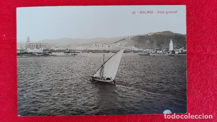 Postales: POSTAL MALAGA VISTA GENERAL FOTOGRAFICA ANDRES FABERT ORIGINAL P942
