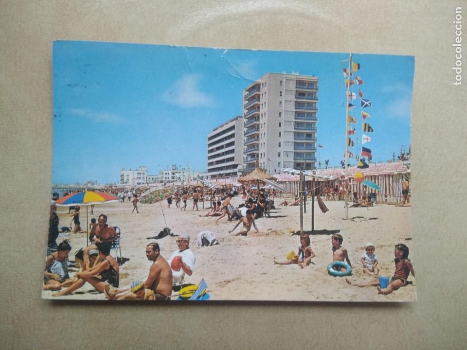 Postales: Postal cadiz, playa de la victoria