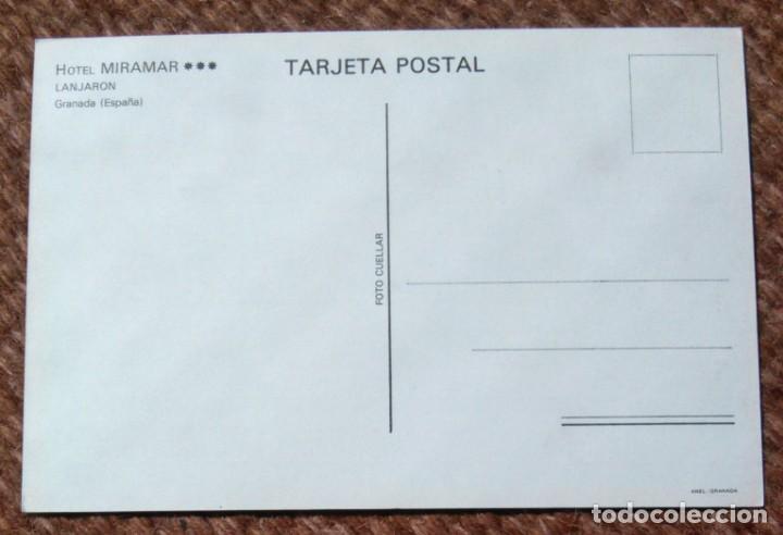 Postales: LANJARON - GRANADA - HOTEL MIRAMAR - Foto 2