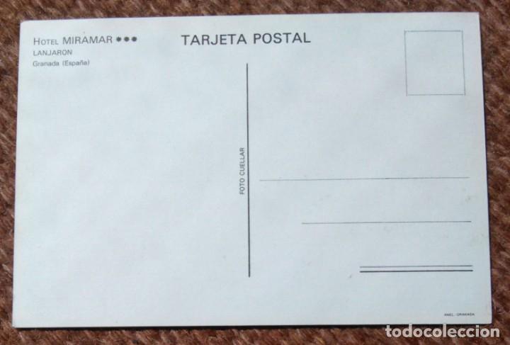 Postales: LANJARON - GRANADA - HOTEL MIRAMAR - Foto 2