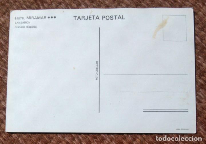 Postales: LANJARON - GRANADA - HOTEL MIRAMAR - Foto 2