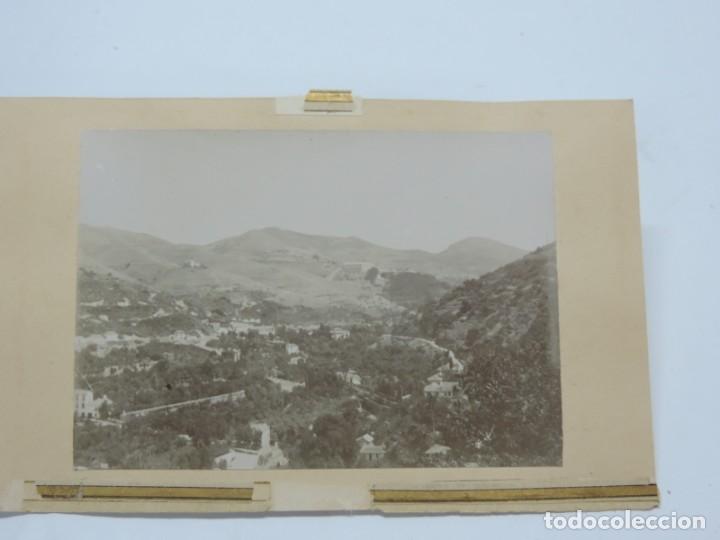 Postales: FOTOGRAFIA TIPO ALBUMINA DE VISTA DE GRANADA, MIDE CON EL CARTON 15 X 10 CMS.