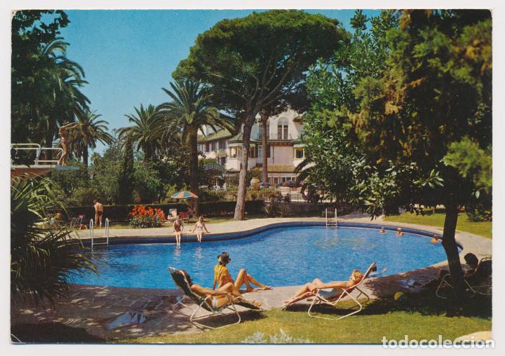 Postales: Piscina, Hotel Reina Cristina, Algeciras (C&aacute;diz). Ed Subirats Casanovas 1963. Sin circular.