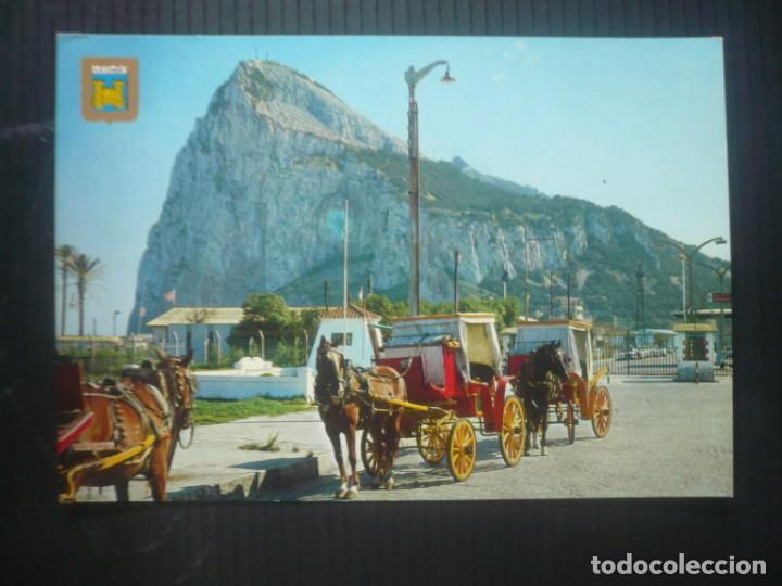 Postales: C&aacute;diz-Vista del Pe&ntilde;&oacute;n de Gibraltar.