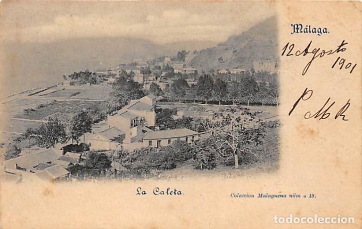 Postales: M&Aacute;LAGA.- LA CALETA - Foto 1