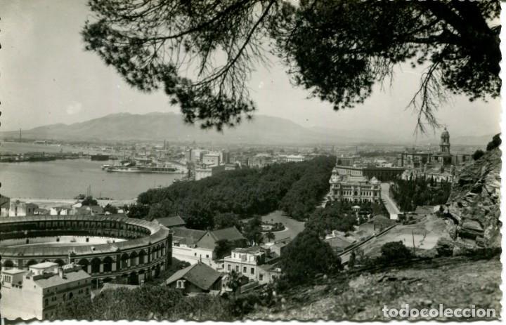 Postcards: M&Aacute;LAGA-VISTA PARCIAL-FOTOGR&Aacute;FICA CORTES