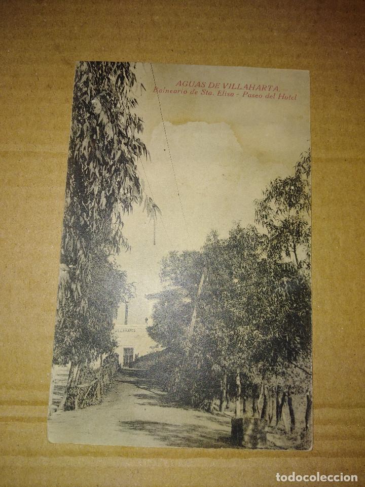 Postais: postal cordoba aguas de villaharta balneario de santa elisa paseo del hotel