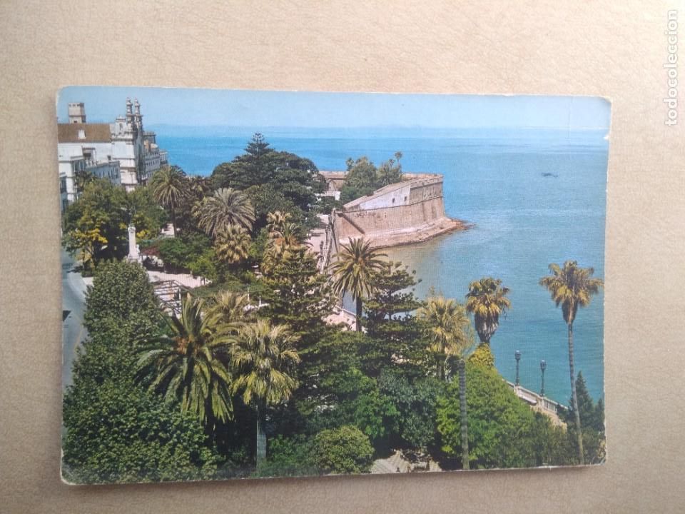 Postales: Postal cadiz, panoramica de la alameda del marques de comillas