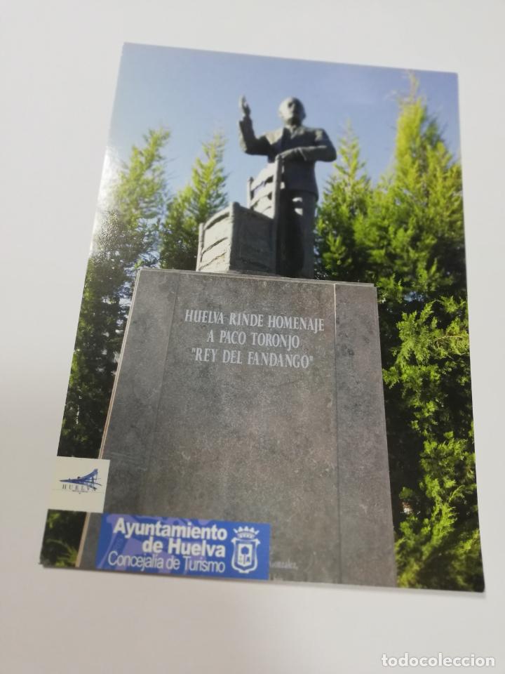 Postales: TARJETA POSTAL. AYUNTAMIENTO DE HUELVA. EL FANDANGO.