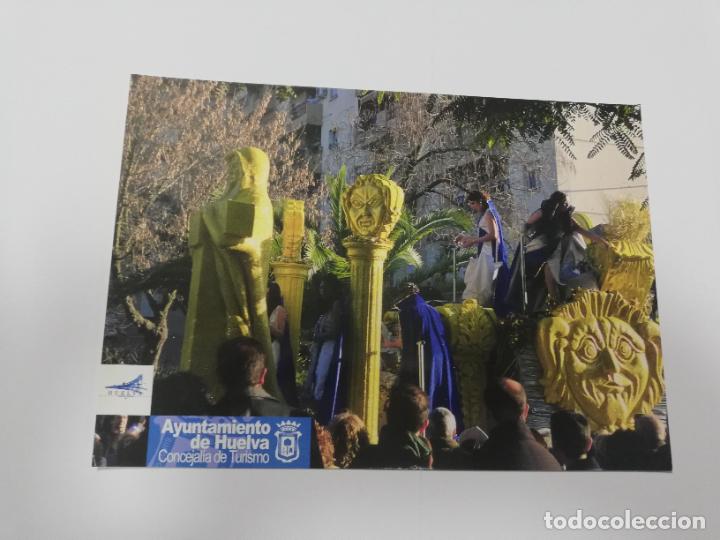 Postales: TARJETA POSTAL. AYUNTAMIENTO DE HUELVA. CARNAVAL COLOMBINO.