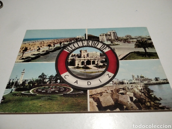 Postales: Recuerdo de C&aacute;diz Postal - Foto 1
