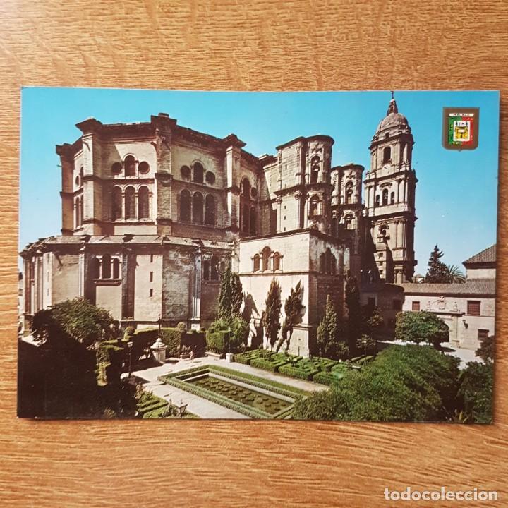Postales: ANTIGUA POSTAL DE M&Aacute;LAGA. CATEDRAL - Foto 1
