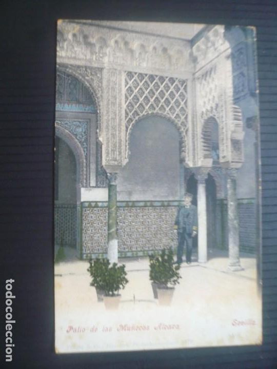Postales: Patio de las Mu&ntilde;ecas Alcaza-Sevilla-Purger & Co.