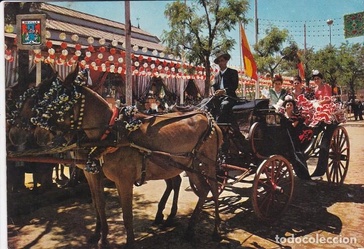 Postales: SEVILLA - FERIA DE ABRIL - Foto 1