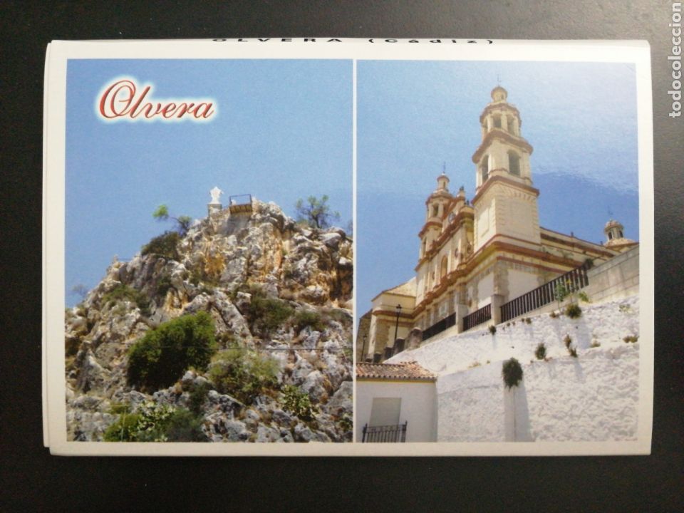 Postales: OLVERA, C&Aacute;DIZ. LIBRITO DE 6 POSTALES - Foto 2