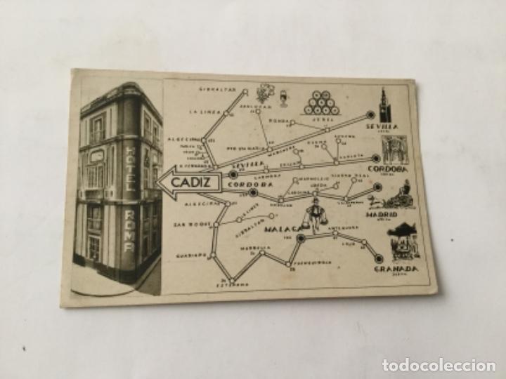 Postales: Postal hotel roma- cadiz