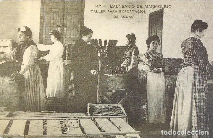 Postales: [POSTAL] Taller exportaci&oacute;n de aguas. Balneario Marmolejo (Ja&eacute;n) A&ntilde;o 1908 REPRODUCCI&Oacute;N (s/ circular)