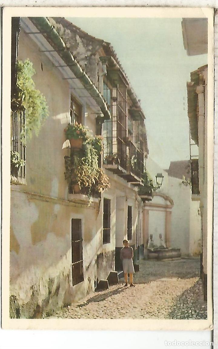 Postales: MALAGA CALLE DE LOS CRISTOS ESCRITA