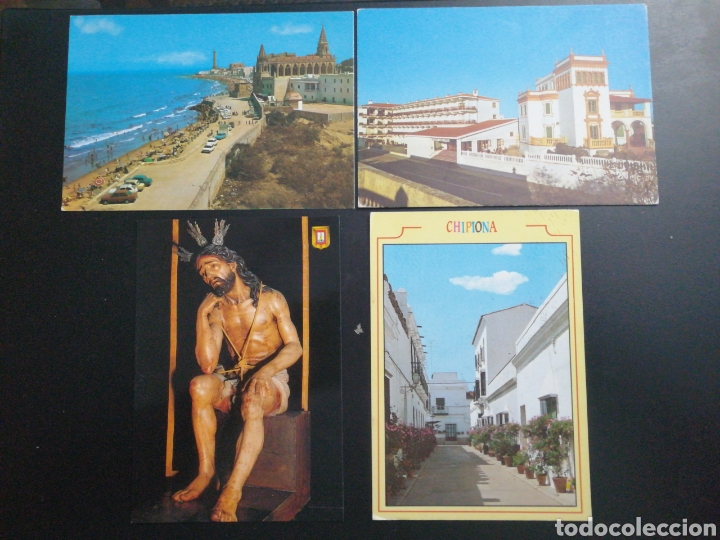 Postales: CUATRO POSTALES CHIPIONA, C&Aacute;DIZ - Foto 1