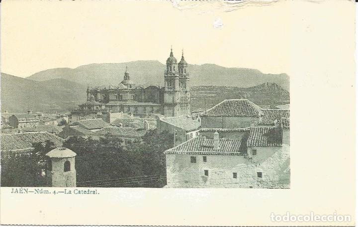 Postales: [POSTAL] La Catedral Ja&eacute;n, n&ordm; 4 A&ntilde;o 1903 REPRODUCCI&Ouml;N (s/ circular)