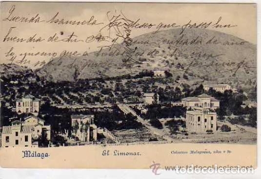 Postkarten: M&aacute;laga. Colecci&oacute;n malague&ntilde;a. n&ordm; 20. El Limonar. Circulada.