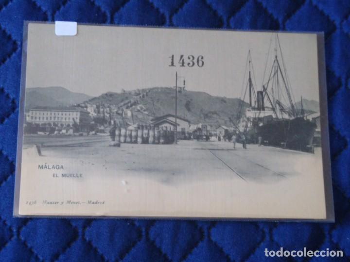 Postales: Malaga El Muelle 1436 Hauser y Menet serie general.